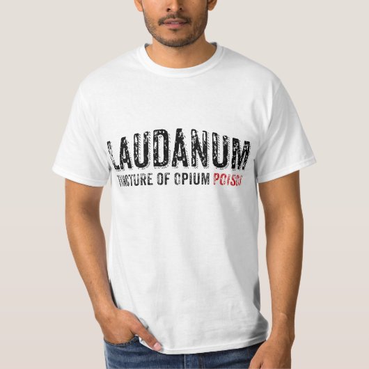 Laudanum (in nood) t-shirt (Voorkant)