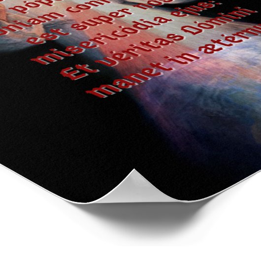 Laudáte Dominum Print medium (Hoek)