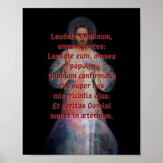 Laudáte Dominum Print medium (Voorkant)