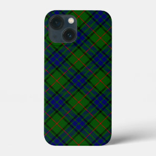 Lauder tartan blauw groene vleid iPhone 13 mini hoesje