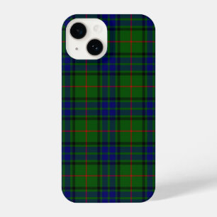 Lauder tartan blauw groene vleid iPhone 14 hoesje