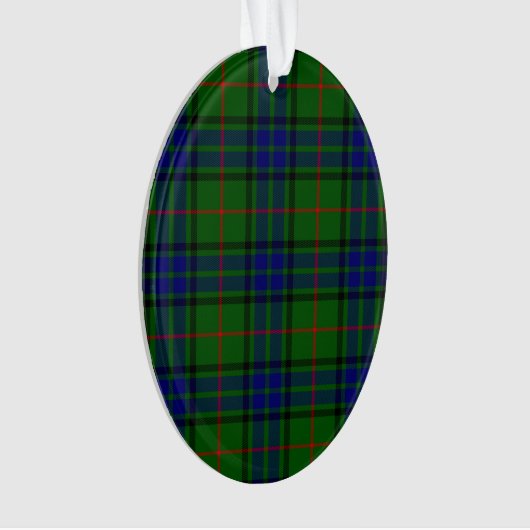 Lauder tartan bleu vert plaid (devant)