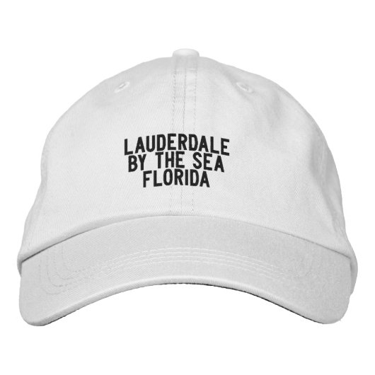 Lauderdale By The Sea Florida Casquette (Devant)