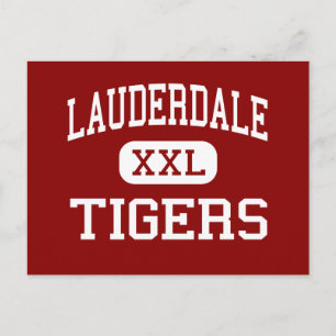 Lauderdale - Tigers - Middle - Ripley Tennessee Briefkaart