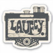 Laufey Sticker (Voorkant)