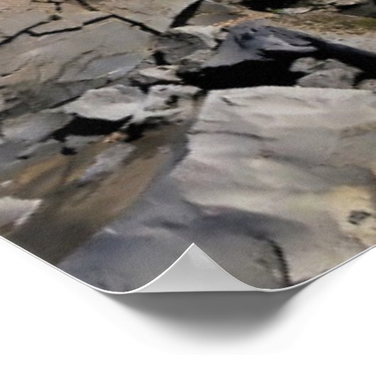 Laugavegur Stream Crossing Poster (Hoek)