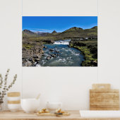 Laugavegur Stream Crossing Poster (Keuken)