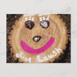 Laugh Briefkaart