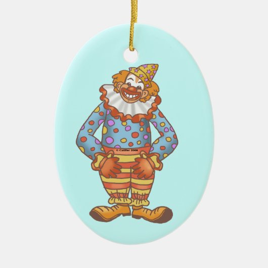 Laugh Clown Keramisch Ornament (Voorkant)