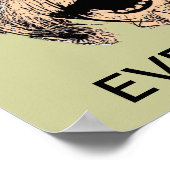 Laugh Elke dag Pop Art Poster (Hoek)