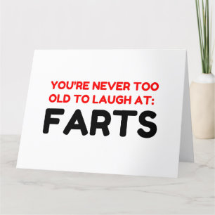 Laugh Farts Bedankkaart