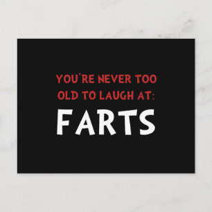 Laugh Farts Briefkaart