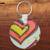 Laugh Heart Keychain (Voorkant)