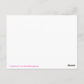 Laugh Hearts Connect Briefkaart (Achterkant)