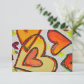 Laugh Hearts Crossing petites invitations ou Invit (Debout devant)