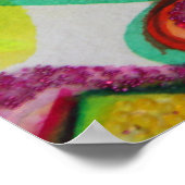 Laugh Hearts Painting Art Poster Imprimer (Coin)