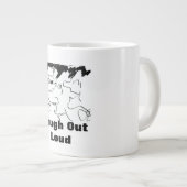 Laugh Out Loud Extra Grote Beker (Voorkant rechts)