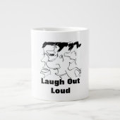 Laugh Out Loud Extra Grote Beker (Voorkant)