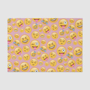 Laugh Out Loud (lol) Emoji Pattern Tissuepapier