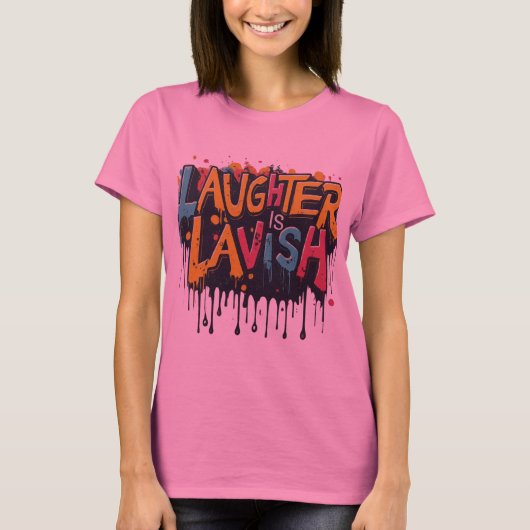 Laugh Out Loud T-shirt (Voorkant)