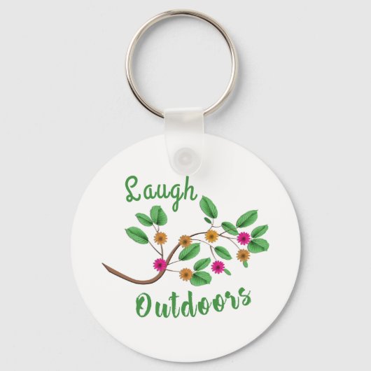 Laugh Outdoor Sleutelhanger (Voorkant)