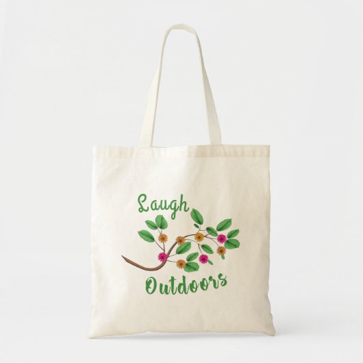 Laugh Outdoor Tote Bag (Voorkant)
