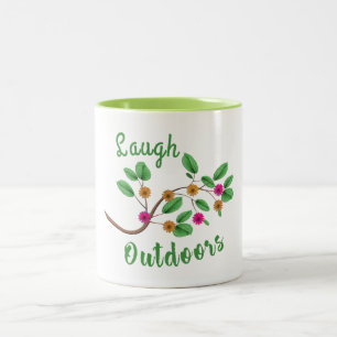 Laugh Outdoor Tweekleurige Koffiemok