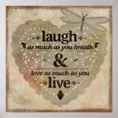 Laugh Poster (Voorkant)