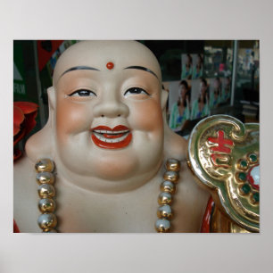 "Laughing Buddha" Poster