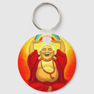 Laughing Buddha Sleutelhanger