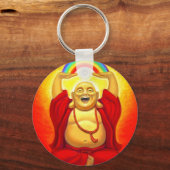 Laughing Buddha Sleutelhanger (Voorkant)