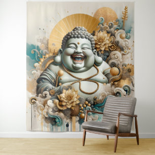 Laughing Buddha Wandkleed