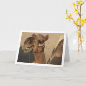 Laughing Camel Kaart (Gele Bloem)