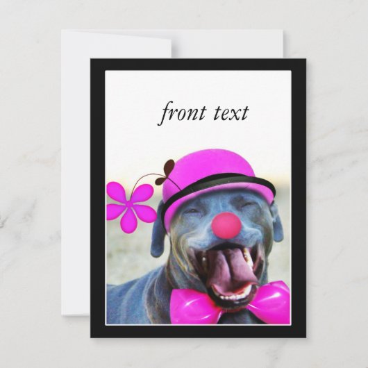 Laughing Dog Kaart (Voorkant)