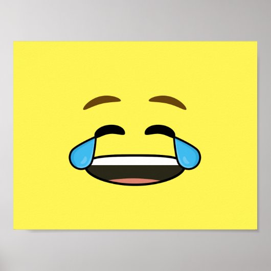Laughing Emoji Poster (Voorkant)