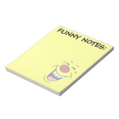 Laughing Face Grumpey Notitieblok (Gedraaid)