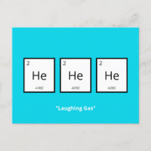 Laughing Gas Helium | Humoureus Science Pun Holida