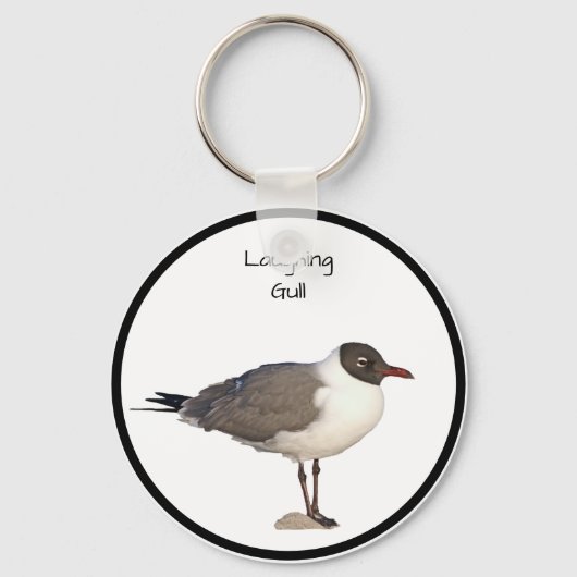 Laughing Gull Sleutelhanger (Voorkant)