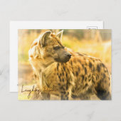 Laughing Hyena ポストカード Briefkaart (Voorkant / Achterkant)