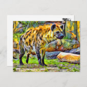Laughing hyena [Briefkaart] Briefkaart (Voorkant / Achterkant)