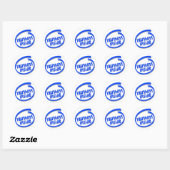 Laughing Inside Ronde Sticker (Vel)
