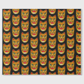 Laughing Jaguar Waterverf Pattern Cadeaupapier (Vlak)