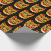 Laughing Jaguar Waterverf Pattern Cadeaupapier (Hoek)