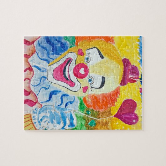 Laughing Larry Clown Puzzle (Horizontal)