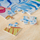 Laughing Larry Clown Puzzle Legpuzzel (Zijkant)