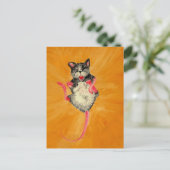 Laughing Mouse Briefkaart (Staand voorkant)
