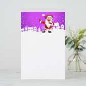 Laughing Santa Briefpapier (Staand voorkant)