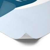 Laughing Shark – Scandinavian Nautical Nursery Poster (Hoek)