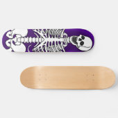 Laughing Skeleton Skateboard (Horizontaal)