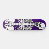 Laughing Skeleton Skateboard (Horizontaal)